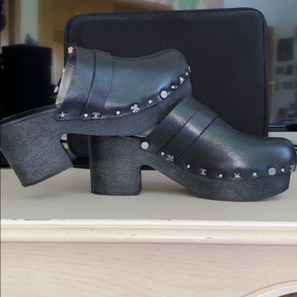 Authentic Chanel Clogs